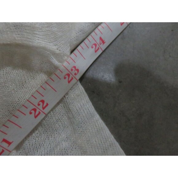 J Crew Pale Blush Pink Long Sleeve Zip Up lightweight sweater XL - Picture 3 of 6